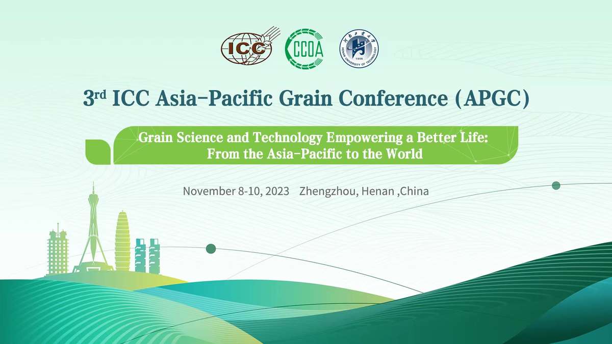 3rd Asia-Pacific Grain Conference - Register today!