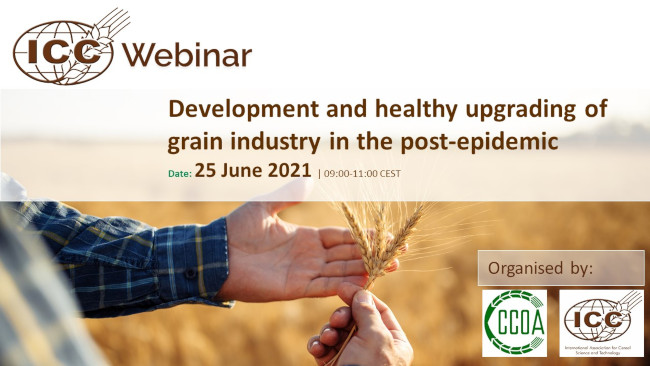 ICC Webinar: Development and healthy upgrading of grain industry in the post-epidemic era