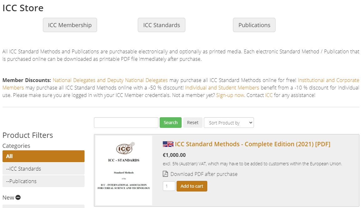 New ICC online shop launched