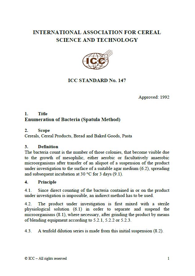 147 Enumeration of Bacteria (Spatula Method) [Print]